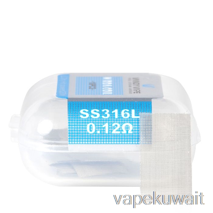 فاندي فيب لفائف شبكية M (10 ورقات) لفائف M V2 RDA - 0.12 أوم SS316L (10 قطع) فيب الكويت